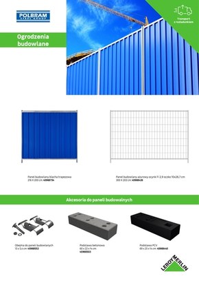 Katalog Ogrodzenia 2020 w Leroy Merlin