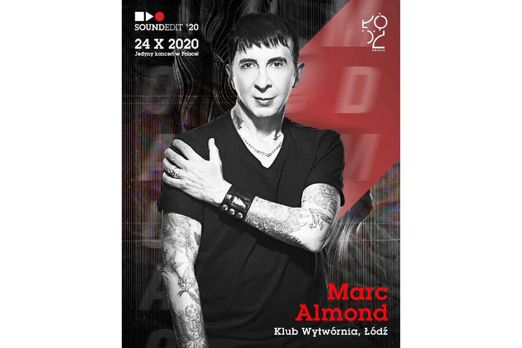 Marc Almond wystąpi podczas Soundedit ’20