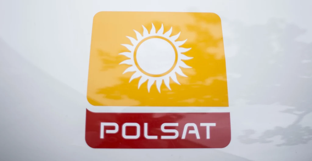 Polsat - logo popularnej stacji telewizyjnej 