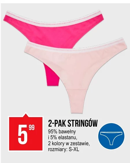 Stringi damskie Pepco