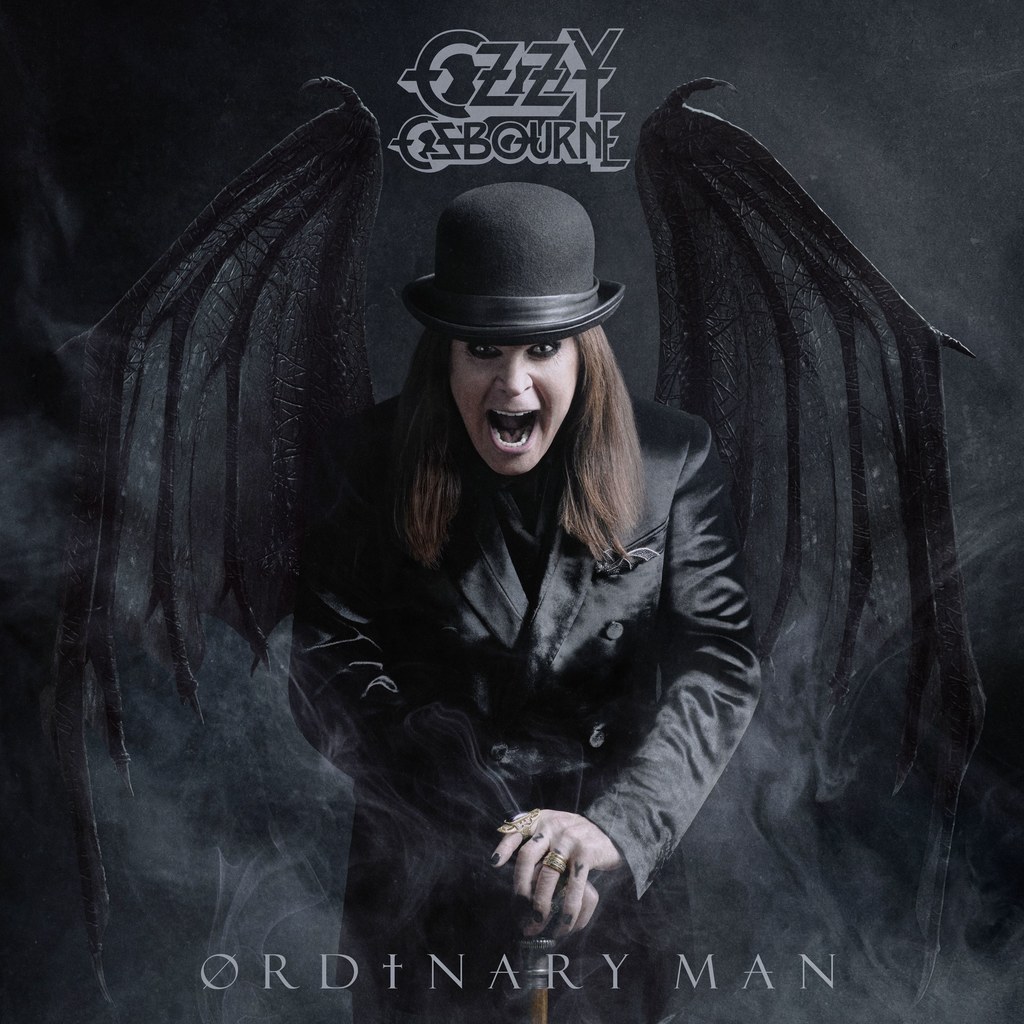 Ozzy Osbourne na okładce płyty "Ordinary Man"