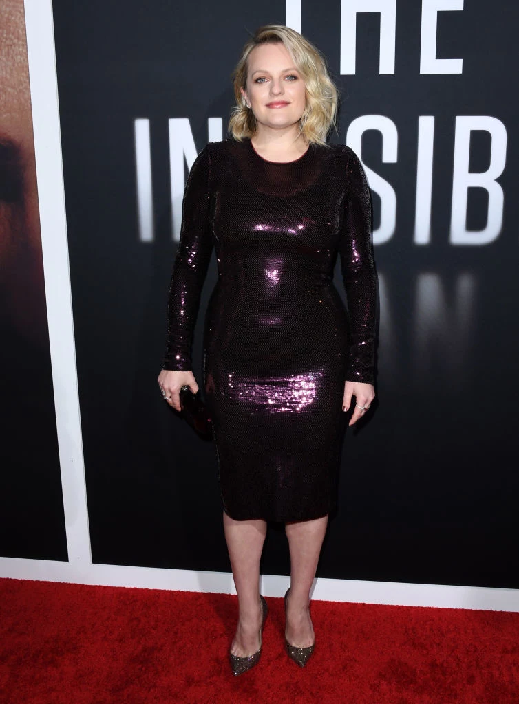 Elisabeth Moss założyła ciasną sukienkę