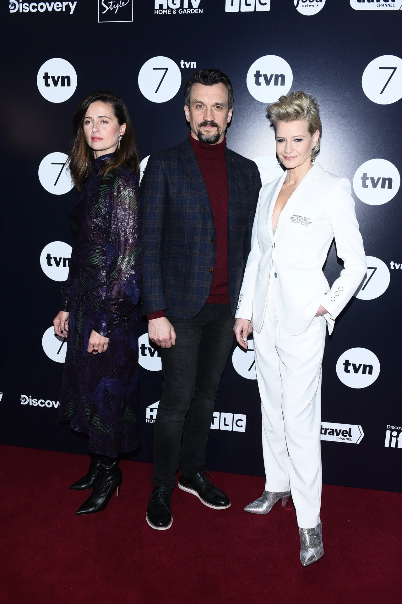 Agnieszka Grochowska, Michał Czarnecki i Małgorzata Kożuchowska