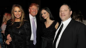 Donald Trump i Harvey Weinstein w 2009 roku po premierze filmu "Nine - Dziewięć"