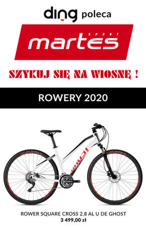 Szykuj się na wiosnę z Martes Sport