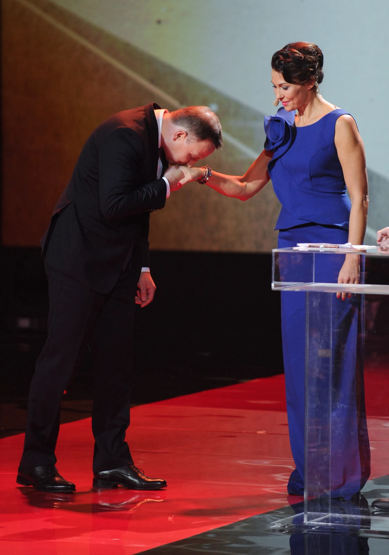 Prezydent i Anna Popek Prezydent i Anna Popek