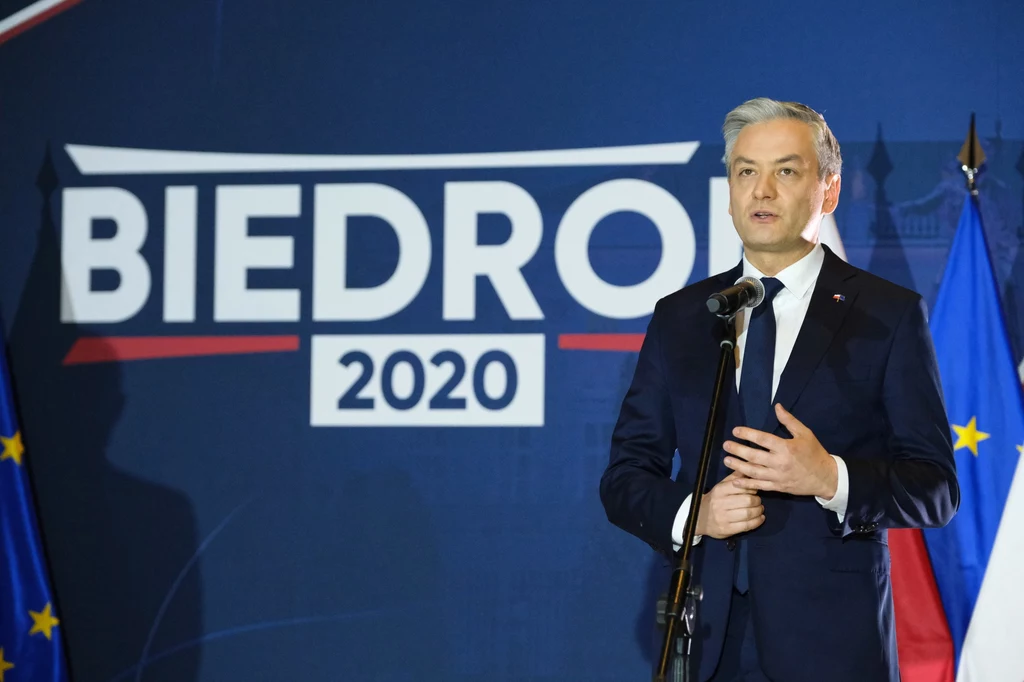 Kandydat Lewicy na urząd prezydenta RP, lider Wiosny Robert Biedroń Kandydat Lewicy na urząd prezydenta RP, lider Wiosny Robert Biedroń