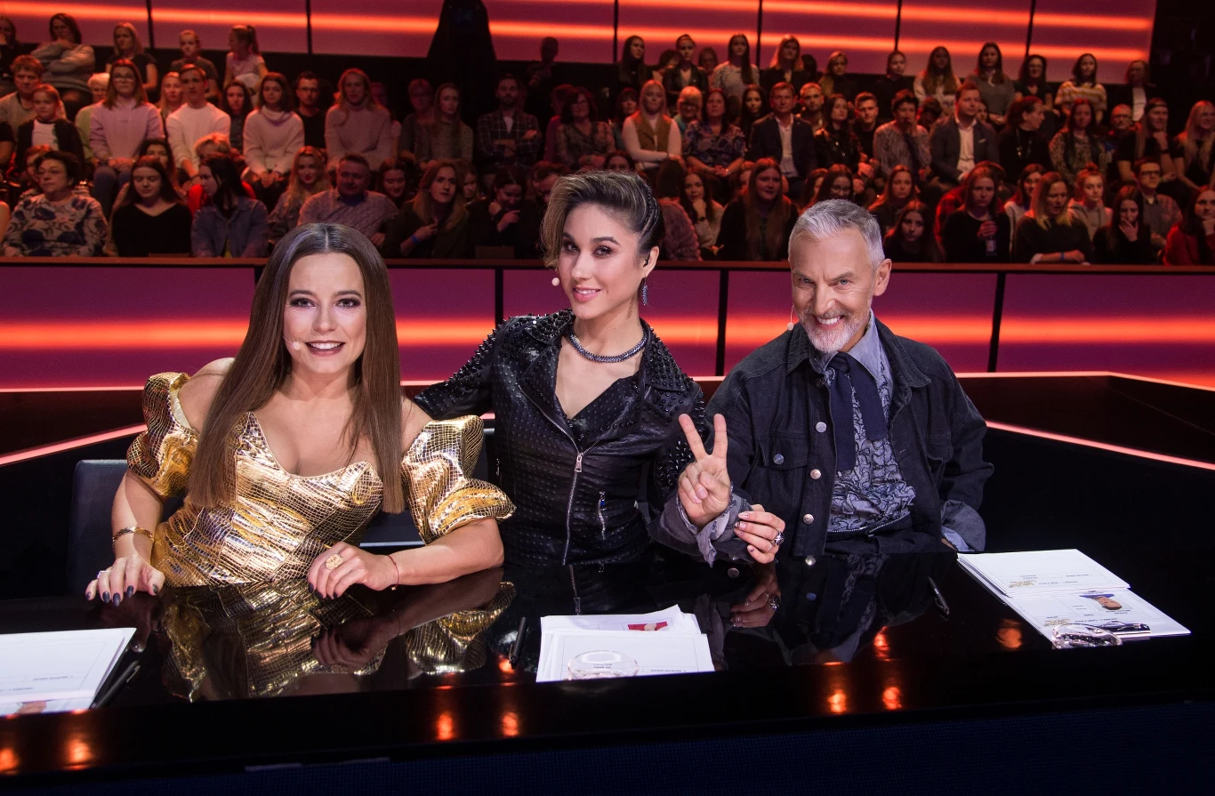 Jurorzy "Dance, Dance, Dance 2": Anna Mucha, Ida Nowakowska i Robert Kupisz.
Fot. Jan Bogacz