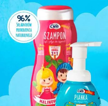 Płyn do kąpieli Cien Kids