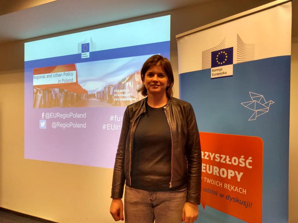 Anna Modzelewska, ekspertka Komisji Europejskiej Anna Modzelewska, ekspertka Komisji Europejskiej