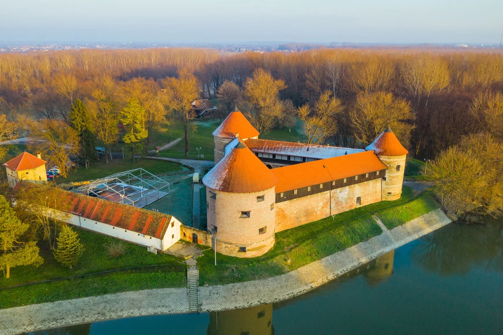 XVI-wieczna twierdza Stari Grad w mieście Sisak