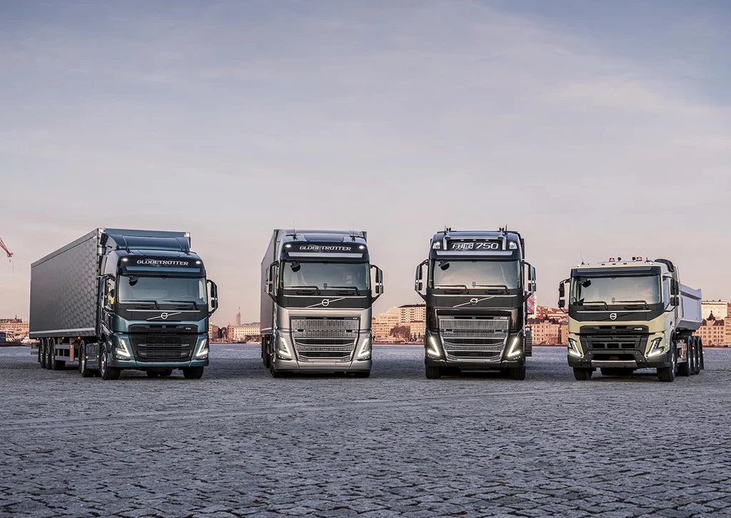 Nowe ciężarówki Volvo