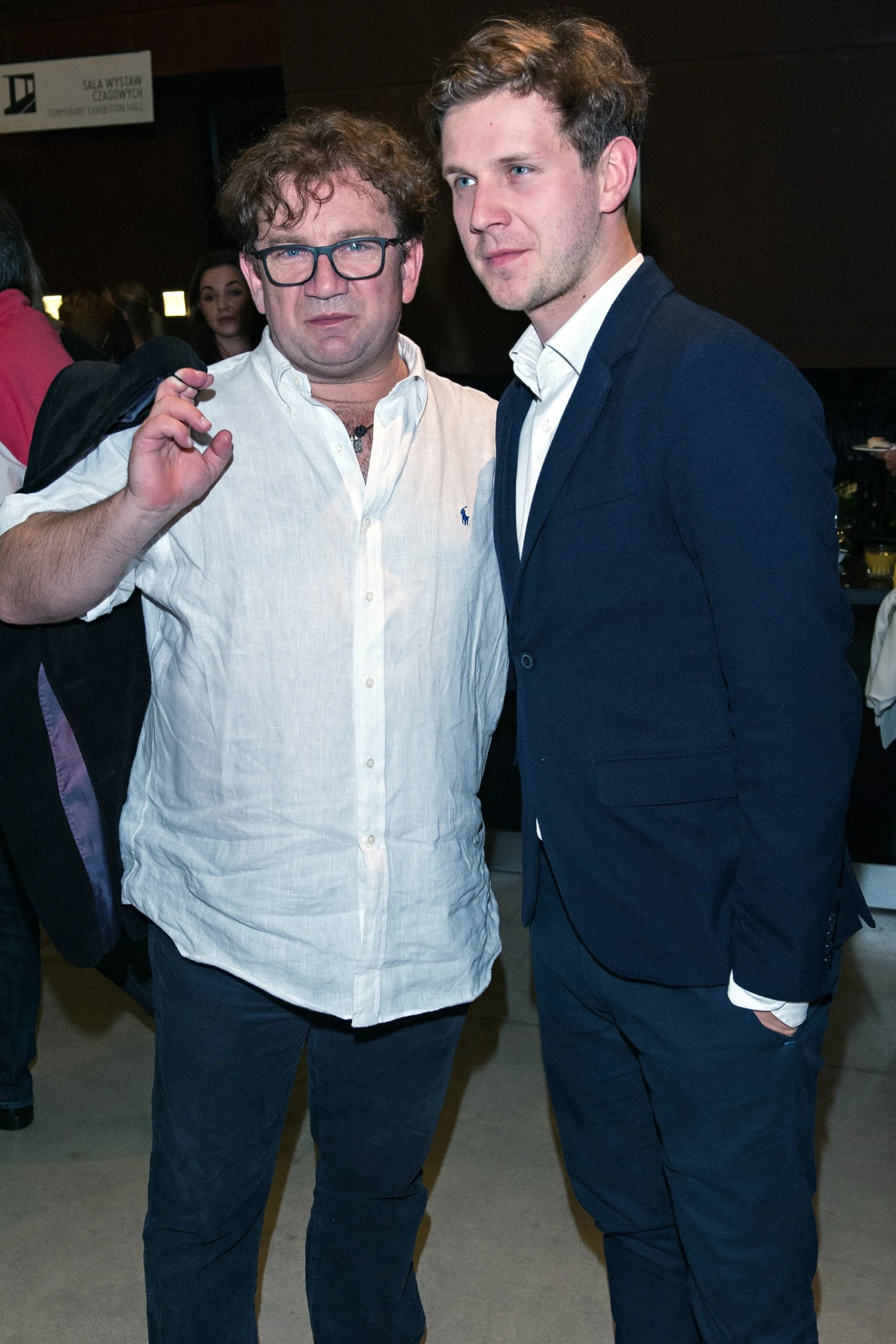 Paweł Królikowski z synem Antkiem Paweł Królikowski z synem Antkiem