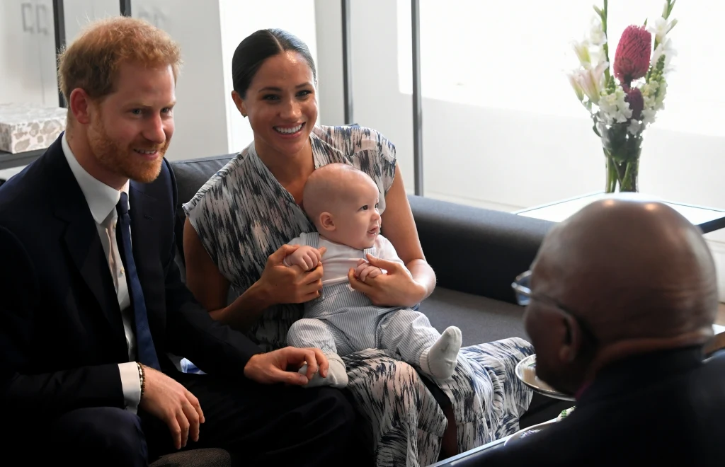 Książę Harry, Meghan Markle i Archie Książę Harry, Meghan Markle i Archie