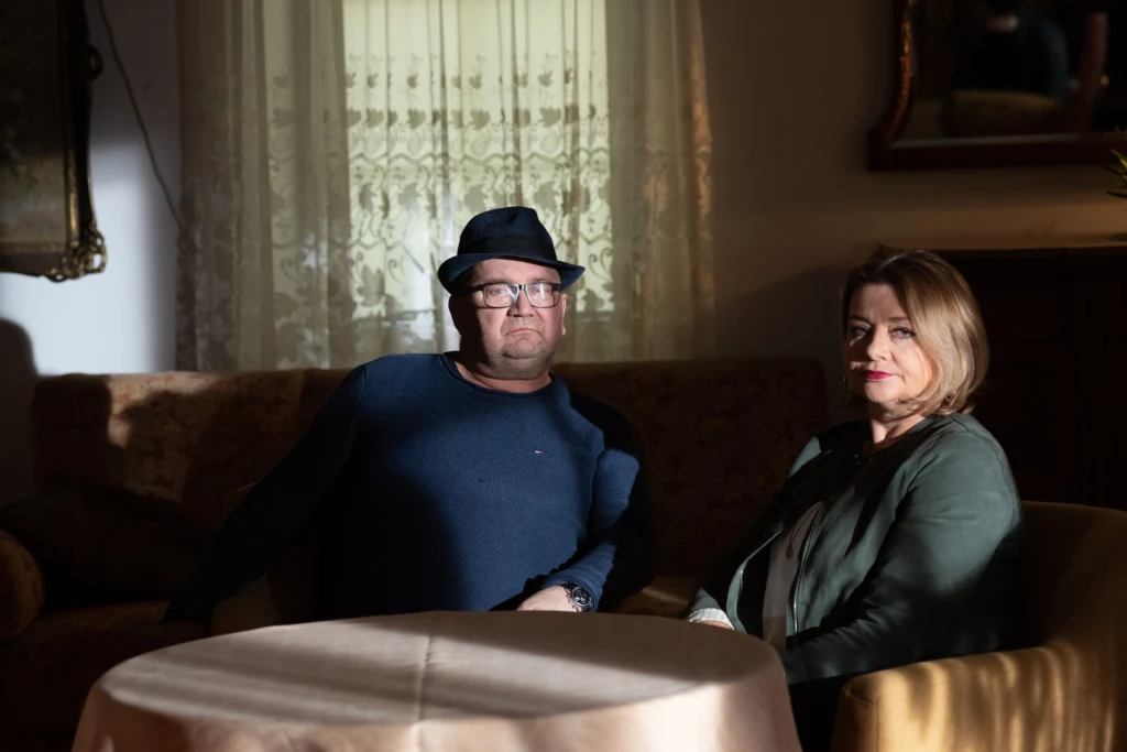 Paweł Królikowski z żoną Małgorzatą Ostrowską-Królikowską Paweł Królikowski z żoną Małgorzatą Ostrowską-Królikowską