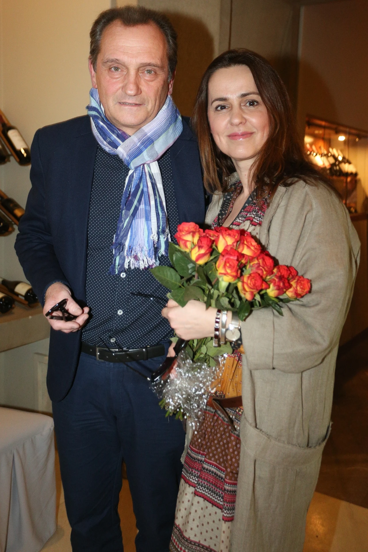 Wojciech Wysocki z żoną Joanną