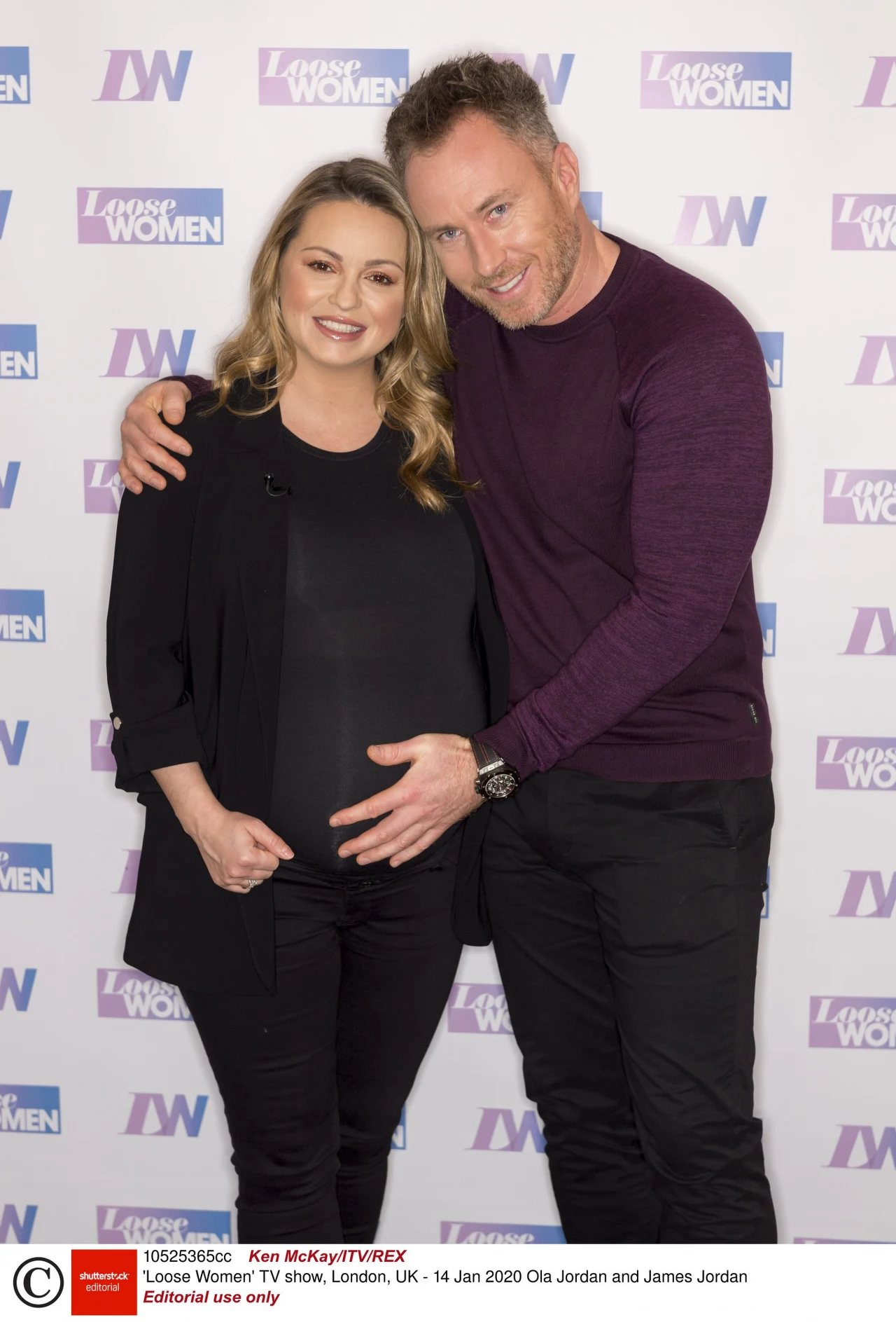 Ola Jordan z mężem Jamesem Ola Jordan z mężem Jamesem