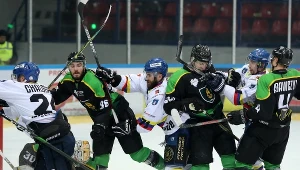 W mecz Podhala z GKs-em nie brakowało ostrych spięć