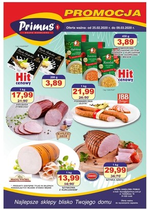 Oferta sieci Primus