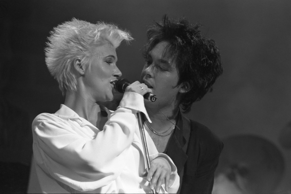 Marie Fredriksson i Per Gessle jako Roxette - 1989 r.