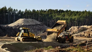 Prace na Mierzei Wiślanej 