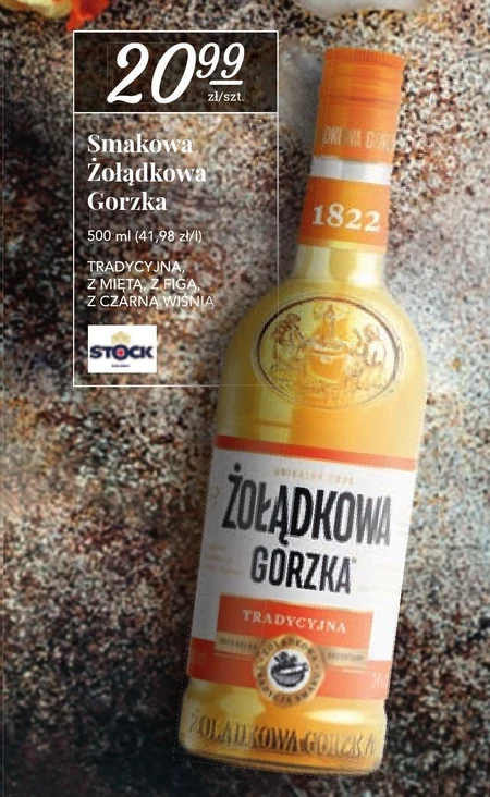 Wódka Żołądkowa Gorzka