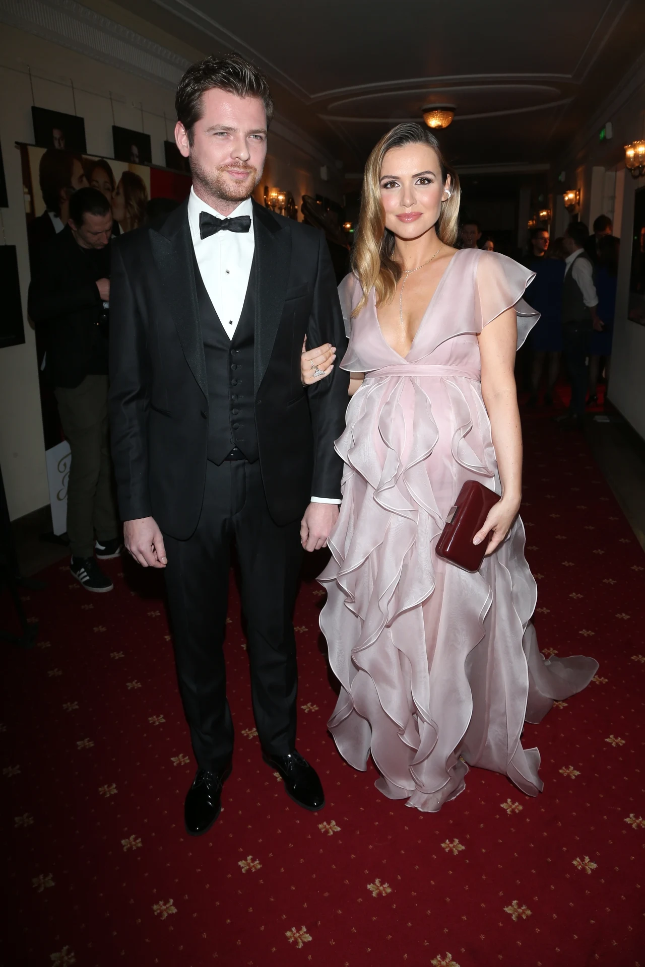 Marta Żmuda-Trzebiatowska z mężem Marta Żmuda-Trzebiatowska z mężem