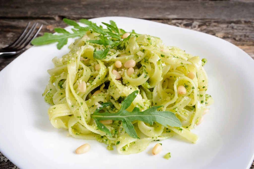 Tagliatelle z pesto