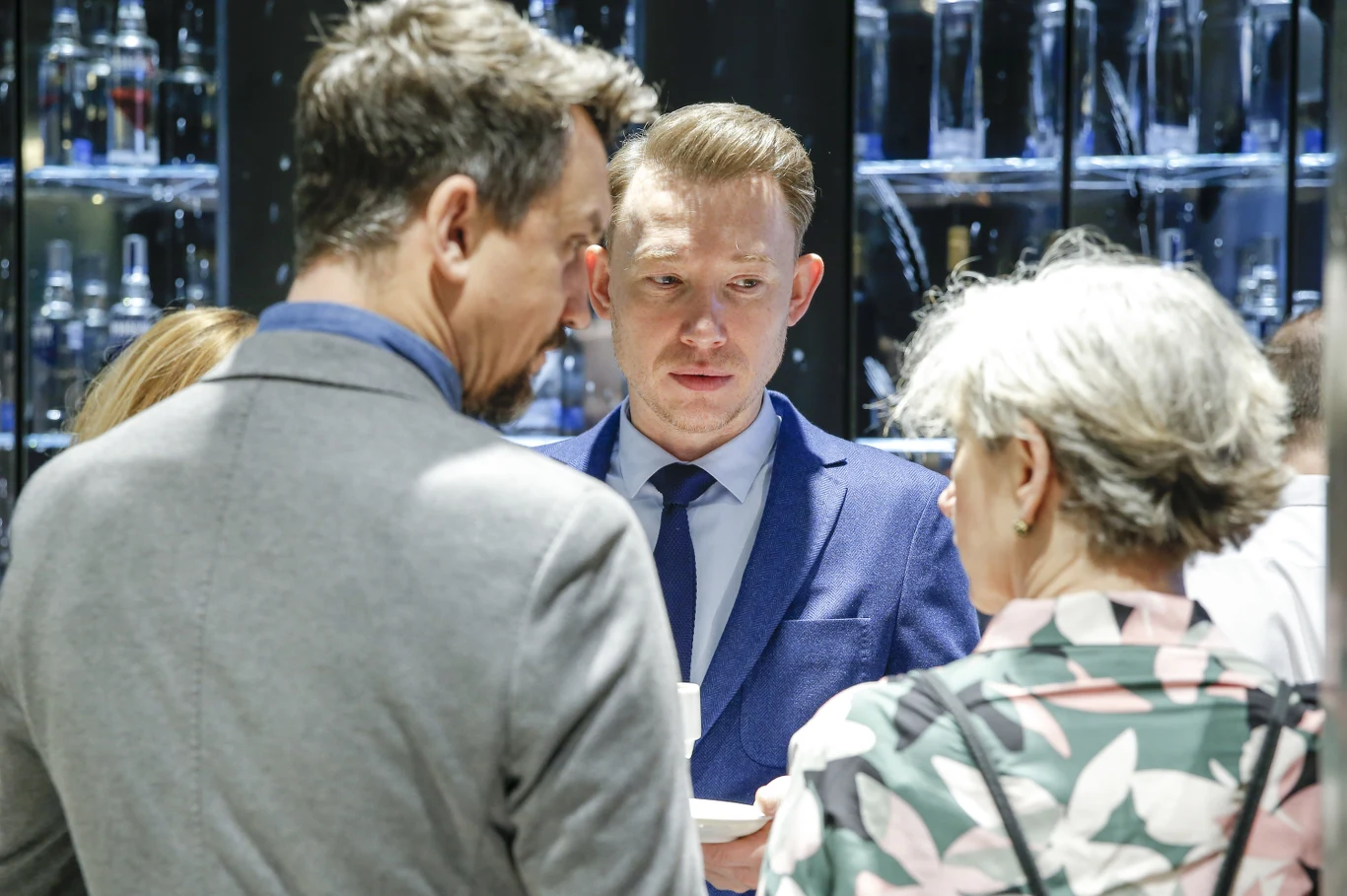 Rafał Mohr na premierze drugiego sezonu serialu "Znaki"