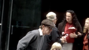 Ronan Farrow (P) z Woody'm Allenem w 1995 roku na planie filmu "Wszyscy mówią kocham cię"