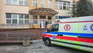 Oddział Chorób Zakaźnych Szpitala Uniwersyteckiego w Zielonej Górze, gdzie przebywa pacjent z koronawirusem