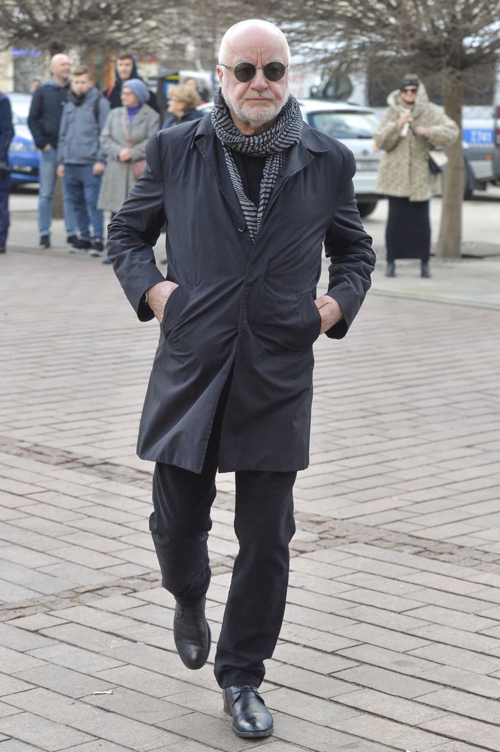 Jerzy Schejbal na pogrzebie Pawła Królikowskiego