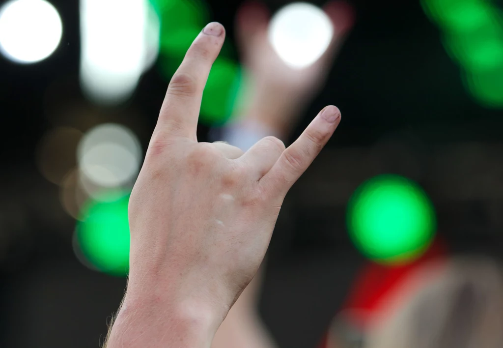 „Rogi” Ten gest oznacza zazwyczaj dobrą zabawę. Posługują się nim głównie zgromadzeni pod sceną fani muzyki rockowej, którzy podziwiają występy ulubionej kapeli na żywo. Równie pozytywne konotacje ma w kręgach kultury buddyjskiej i hinduskiej, gdzie stosuje się go w celu odstraszenia złych mocy i negatywnych emocji. We Włoszech, Grecji i Hiszpanii jest jednak symbolem oszustwa i zdrady. „Rogi” Ten gest oznacza zazwyczaj dobrą zabawę. Posługują się nim głównie zgromadzeni pod sceną fani muzyki rockowej, którzy podziwiają występy ulubionej kapeli na żywo. Równie pozytywne konotacje ma w kręgach kultury buddyjskiej i hinduskiej, gdzie stosuje się go w celu odstraszenia złych mocy i negatywnych emocji. We Włoszech, Grecji i Hiszpanii jest jednak symbolem oszustwa i zdrady.