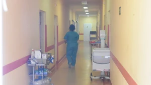 Na zdj. oddział zakaźny w szpitalu w Zielonej Górze