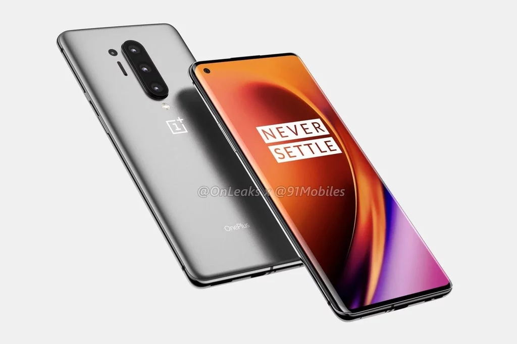 OnePlus 8 Pro render / fot. OnLeaks