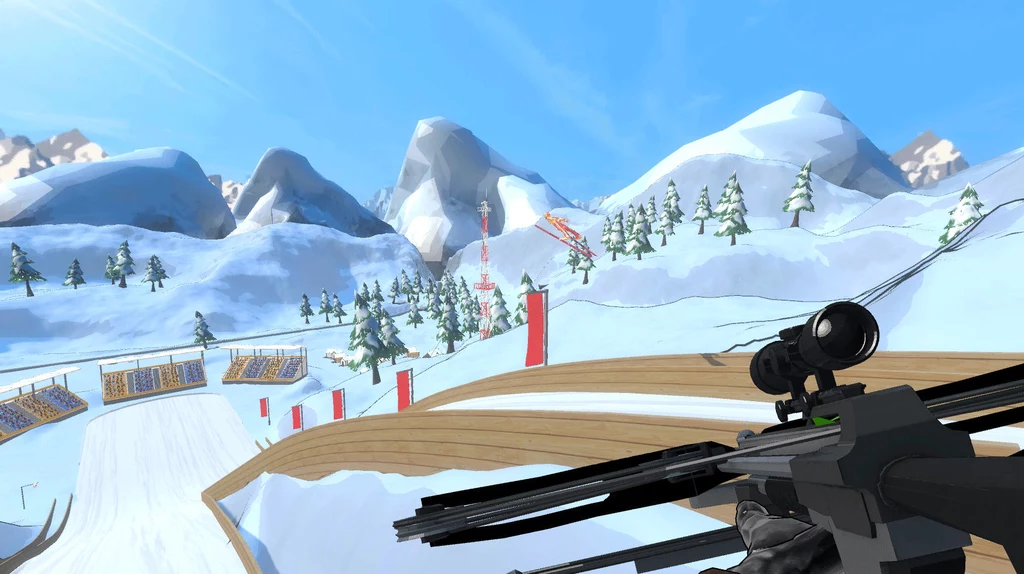 Wcielając się w snajpera, można liczyć na wiele różnych wyzwań specjalnych. Ski Sniper pozwala również na obserwowanie lotu kuli (bullet cam) i zobaczenie efektów strzału w specjalnym trybie rentgenowskim (X-Ray). Wcielając się w snajpera, można liczyć na wiele różnych wyzwań specjalnych. Ski Sniper pozwala również na obserwowanie lotu kuli (bullet cam) i zobaczenie efektów strzału w specjalnym trybie rentgenowskim (X-Ray).