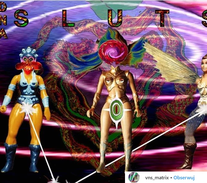 Cyberfeministyczne artystki tworzyły m.in. wzorowane na www multimedialne dzieła sztuk