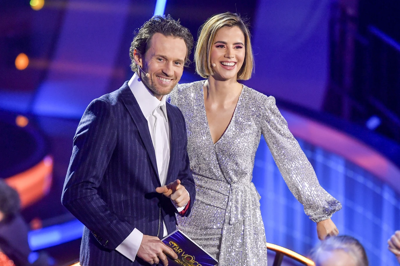 Mariusz Czerkawski i Michalina Sosna 