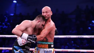 Siergiej Radczenko w walce z Arturem Szpilką