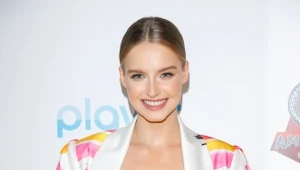 Karolina Pisarek na konferencji prasowej "Ameryka Express 2"