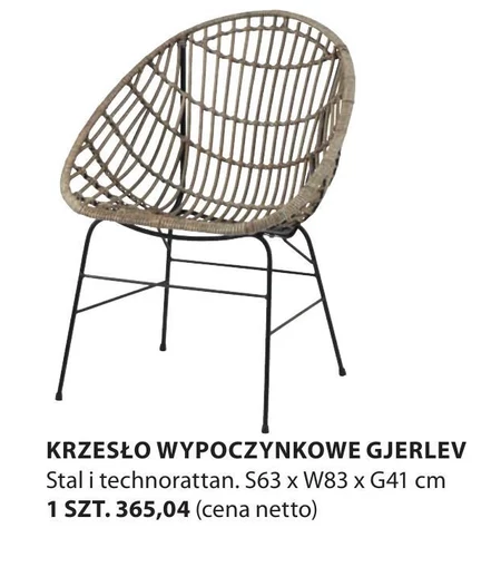 Krzesło Gjerlev