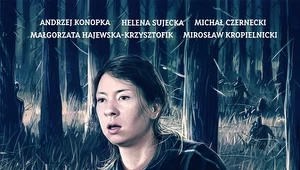 Helena Sujecka na plakacie promującycm drugi sezon "Znaków" - proj. Ada Nieradka