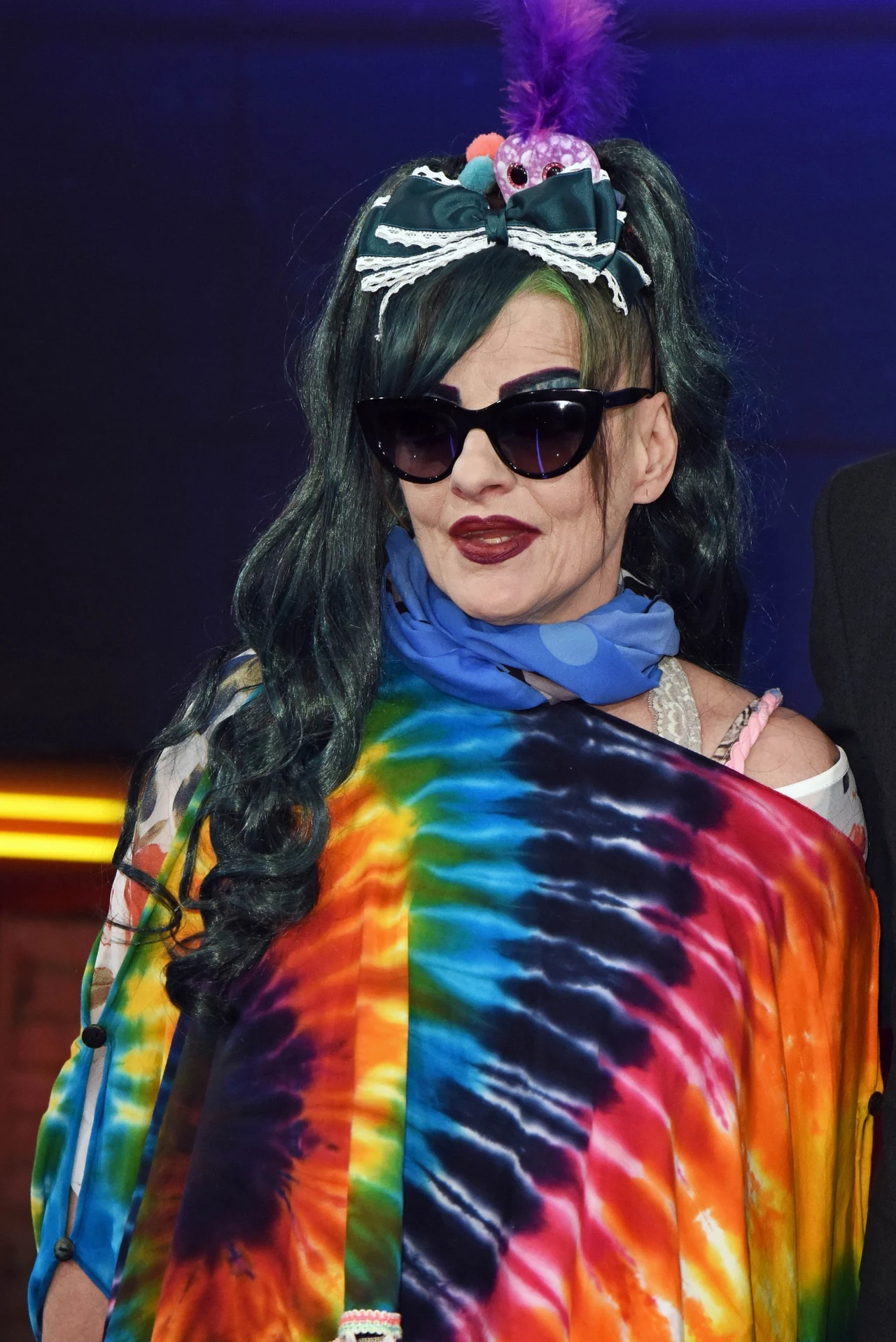 Nina Hagen w listopadzie 2019 roku. Nina Hagen w listopadzie 2019 roku.