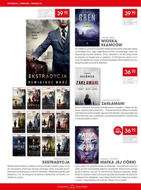 Książki o połowę taniej w Księgarniach Świat Książki
