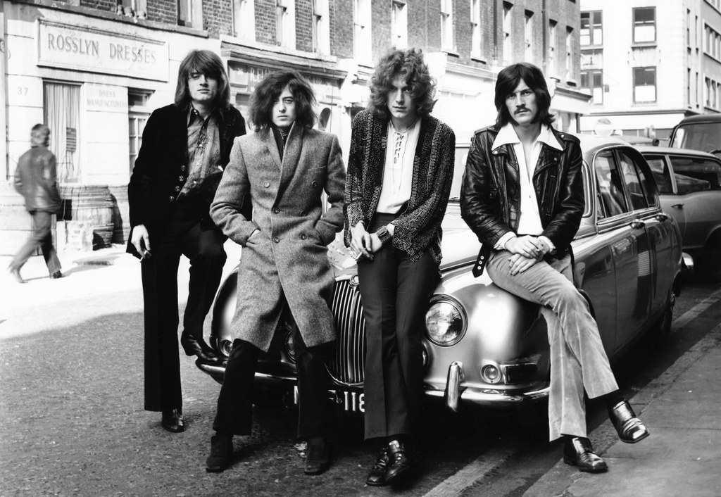 Led Zeppelin w 1968 r.