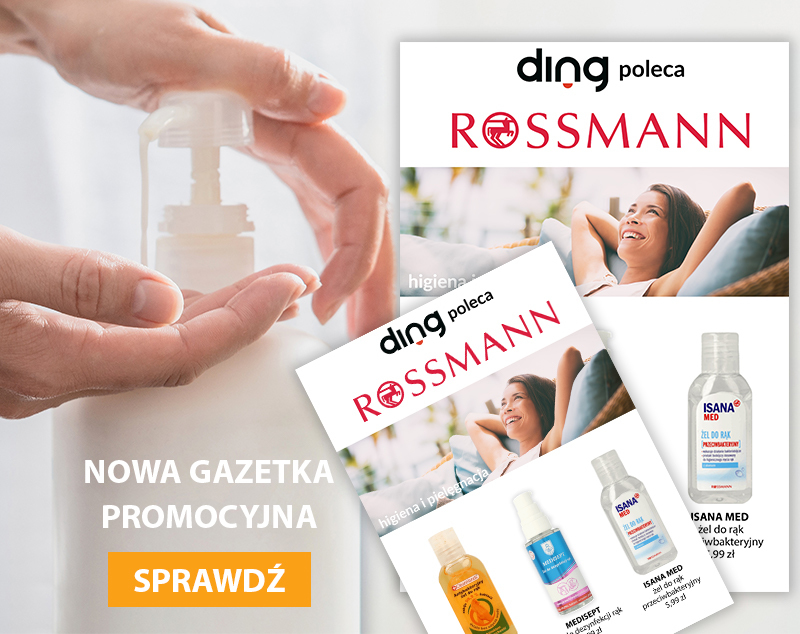 żel antybakteryjny w Rossmannie