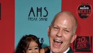 Ryan Muprhy podczas promocji czwartego sezonu "American Horror Story"