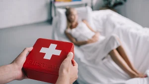 W apteczce powinny znajdować się rzeczy najpotrzebniejsze