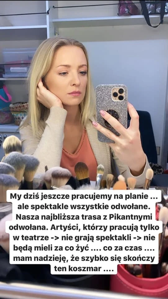 Barbara Kurdej-Szatan lamentuje na Instagramie
