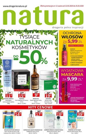 Tysiące naturalnych produktów w Drogerii Natura